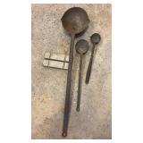 Lead smelt and tools