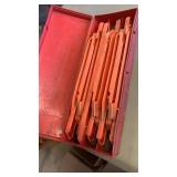 Safety triangle flares