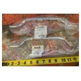 Buyers 10.24" chrome grab handles- new