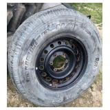 265/70R16 new tire on 6 hole Tacoma rim