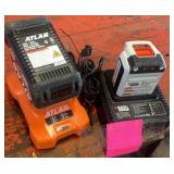 Batteries and chargers