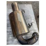 2012-15 Polaris sled muffler can
