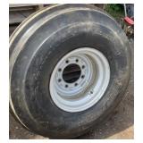 New 11.00-16 tire on rim