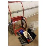 Torch, cart, tools plus