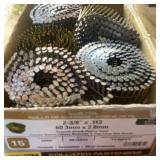 Coiled framing nails