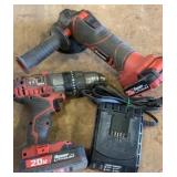 Bauer grinder and drill