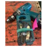 Makita cordless drill with new battery cells