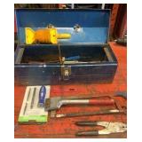 Toolbox with tools