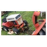 Alice Chalmers 416 w/mow deck, tiller, snow blower