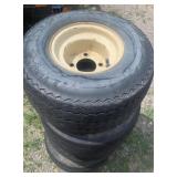 18x8.50 tires on rims