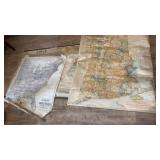 Roll up wall maps
