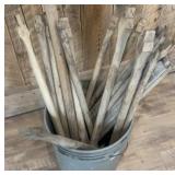 Wood wagon wheel spokes