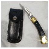 Sharp knife with sheath