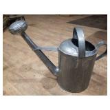 Galvanized watering can