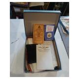 Pocket credit guide etc. Box