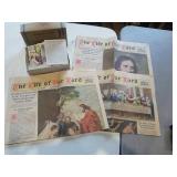 Vintage news papers and Beginners Lesson Picture