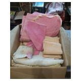 Box of assorted curtains