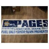 NAPA Parts store banner, Limestone