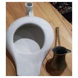 copper pot & bed pan