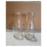 Milk bottle glass 1 quart (2)