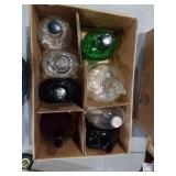 Large glass jugs (8)