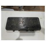 Black toolbox with tools