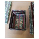 Floral nesting boxes