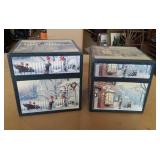 Christmas nesting boxes