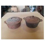 Cast iron Dutch oven (2)