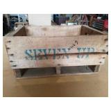 Seven up crate
