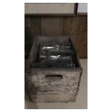 Canning jars wooden crate 2