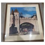 CN railraod -St.Louis Gate, Quebec print