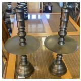 Lg. Brass candlestick holders