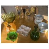 Glass vases+