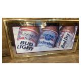 Budweiser advertising mirror