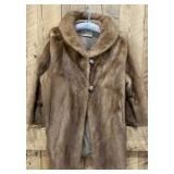 Mink fur coat