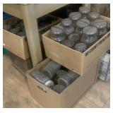 Canning jars, 5 boxes