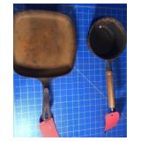 Cast iron pans
