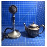 Kettle and microphone