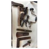 Assorted hand tools
