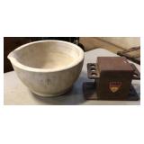 Mortar and tobacco holder