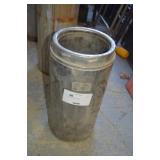 7" x 18" metal asbestos chimney