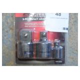 3 piece impact adapter set