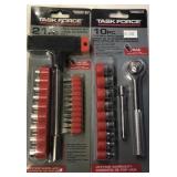 1/4in socket and bit sets 1/4in socket and bit sets