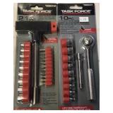1/4in socket and bit sets 1/4in socket and bit sets