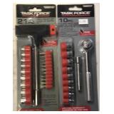 1/4in socket and bit sets 1/4in socket and bit sets