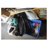 contents of shelf clothing, totes ++ contents of shelf clothing, totes ++