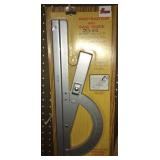 Protractor and Saw Guide Protractor and Saw Guide