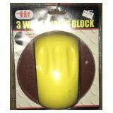3 Way Sanding Block 3 Way Sanding Block