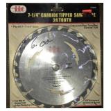 7.25 Carbide Tipped Saw Blade